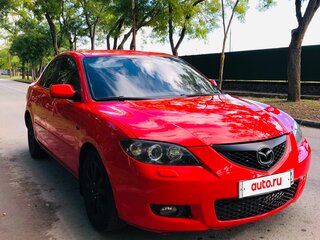 2006 Mazda 3 I (BK) Рестайлинг, красный, 470000 рублей, вид 3