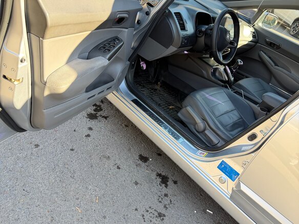 2007 Honda Civic VIII, серебристый - вид 12