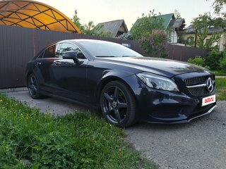 2016 Mercedes-Benz CLS 350 BlueTEC II (C218) Рестайлинг, синий, 2830000 рублей, вид 2