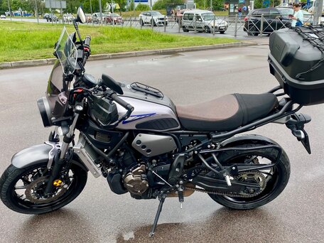 2016 Yamaha XSR700, серебристый, 649000 рублей, вид 5