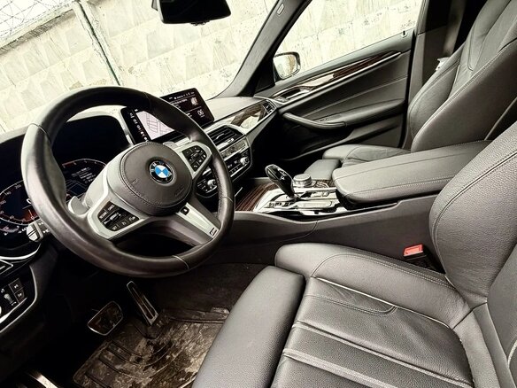 2021 BMW 5 серии 530i xDrive VII (G30/G31/G38) Рестайлинг, синий, 5390000 рублей - вид 7