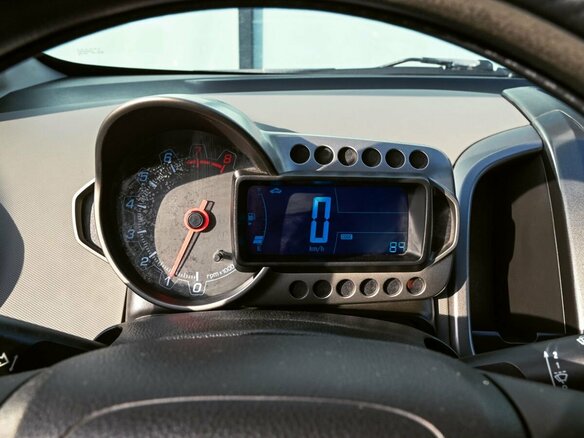 2014 Chevrolet Aveo II, серый, 584000 рублей - вид 8