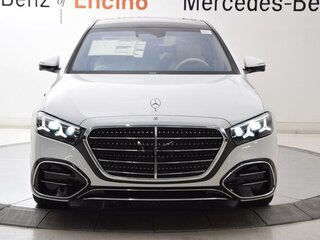 2026 Mercedes-Benz S-Класс 500 4MATIC VII (W223) Рестайлинг, белый, 19059596 рублей, вид 2