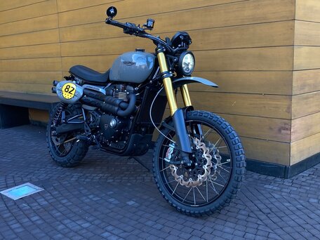2023 Triumph Scrambler, серый, 1860000 рублей, вид 2