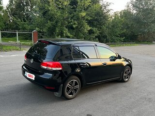 2012 Volkswagen Golf VI, чёрный, 550000 рублей, вид 4