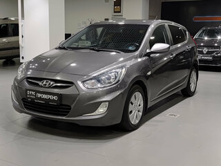 2012 Hyundai Solaris I, серый, 677000 рублей, вид 1