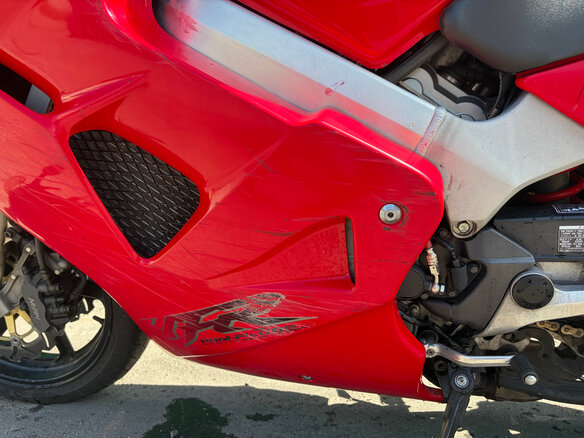 1999 Honda VFR 800, красный, 300000 рублей - вид 9