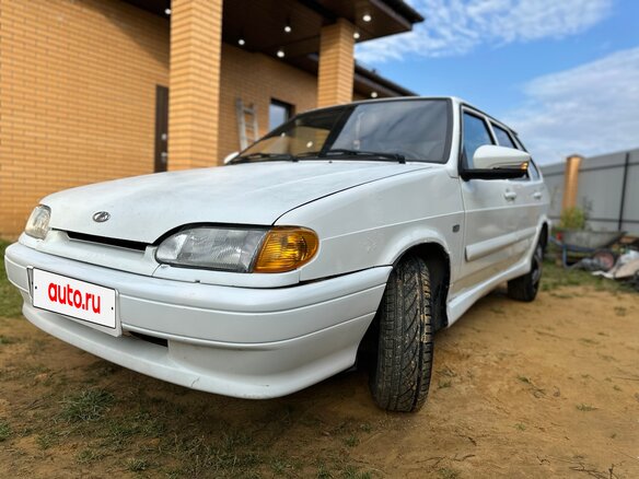2013 Lada (ВАЗ) 2114, белый - вид 1