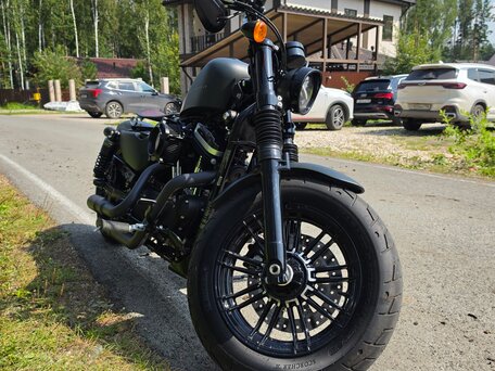 2020 Harley-Davidson Sportster 1200, зелёный, 1100000 рублей, вид 2