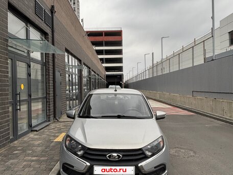2018 Lada (ВАЗ) Granta I Рестайлинг, серебристый, 560000 рублей, вид 1