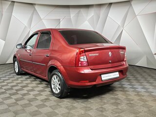 2010 Renault Logan I Рестайлинг, красный, 427000 рублей, вид 4