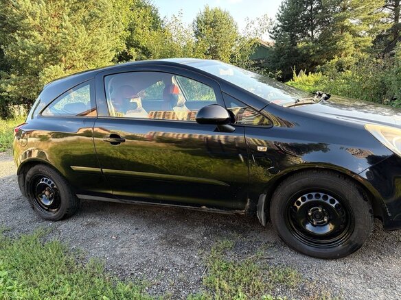 2007 Opel Corsa D, чёрный, 400000 рублей - вид 2