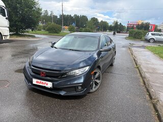 2016 Honda Civic X, синий, 1300000 рублей, вид 4