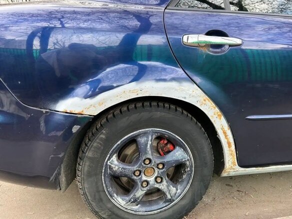 2007 Mazda 6 I (GG) Рестайлинг, синий, 199999 рублей - вид 14