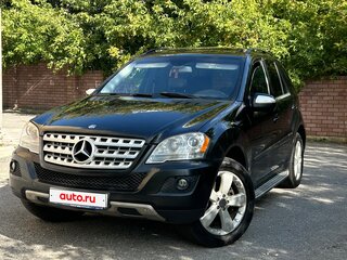 2009 Mercedes-Benz M-Класс 350 II (W164) Рестайлинг, чёрный, 790000 рублей, вид 1