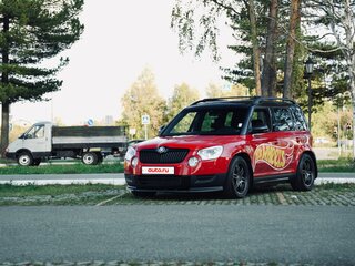 2013 Skoda Yeti I, красный, 1500000 рублей, вид 2