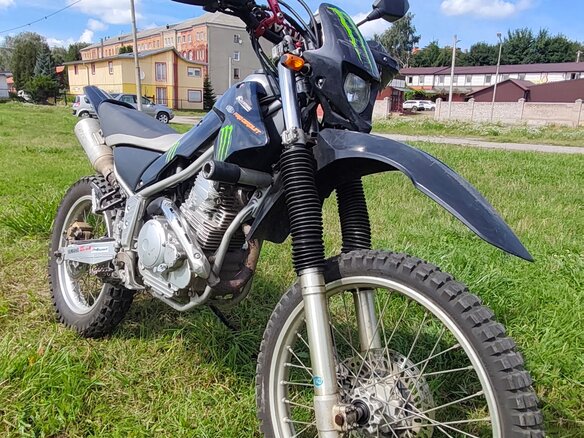 2005 Yamaha XG250 Tricker, чёрный, 280000 рублей