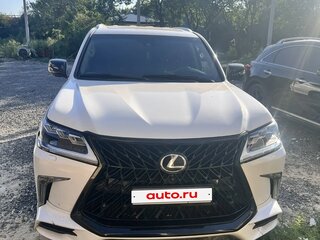 2016 Lexus LX 570 III Рестайлинг 2, белый, 5950000 рублей, вид 3