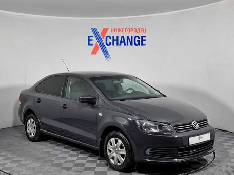 2012 Volkswagen Polo V, серый, 549000 рублей, вид 3