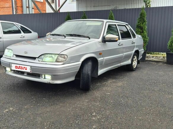 2007 Lada (ВАЗ) 2115, серебристый, 158000 рублей - вид 15