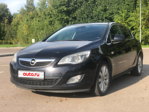 2010 Opel Astra J, чёрный, 675000 рублей - вид 1