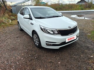 2015 Kia Rio III Рестайлинг, белый, 719000 рублей, вид 1