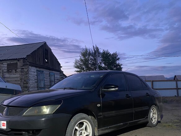 2007 Mitsubishi Lancer IX Рестайлинг, чёрный, 250000 рублей