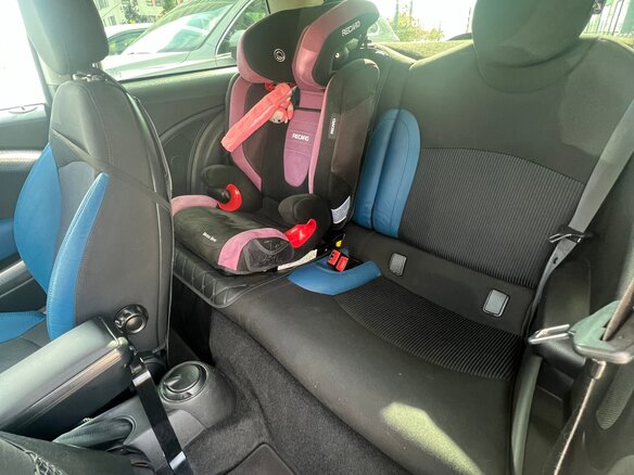 2008 Mini Hatch Cooper S II (R56), синий - вид 16