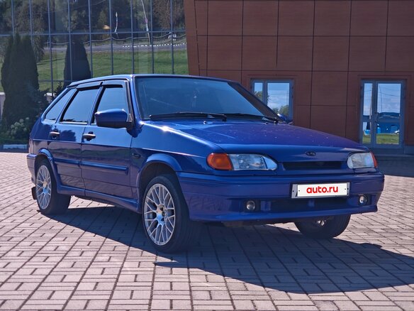 2010 Lada (ВАЗ) 2114, синий, 260000 рублей - вид 3