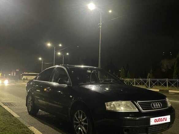 1998 Audi A6 II (C5), синий, 650000 рублей