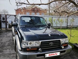 1996 Toyota Land Cruiser 80 Series Рестайлинг, зелёный, 1300000 рублей, вид 3