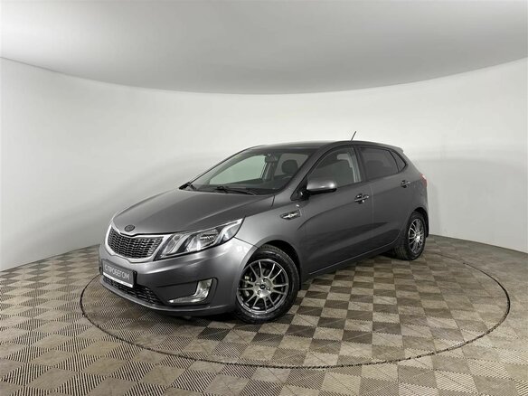 2013 Kia Rio 5-speed III, серый