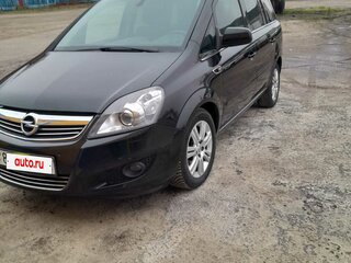 2013 Opel Zafira B Рестайлинг, чёрный, 910000 рублей, вид 1