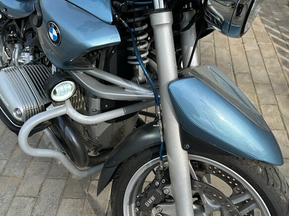 2002 BMW R 1150 R, голубой, 400000 рублей - вид 8