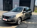2021 Lada (ВАЗ) Granta I Рестайлинг, серый - вид 2