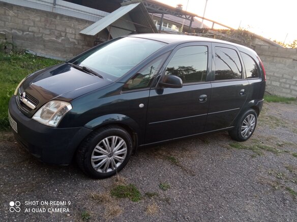 2005 Opel Meriva A, зелёный, 418000 рублей - вид 8