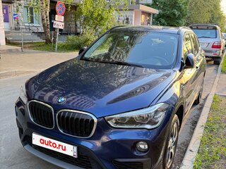 2018 BMW X1 16d sDrive II (F48), синий, 2150000 рублей, вид 4