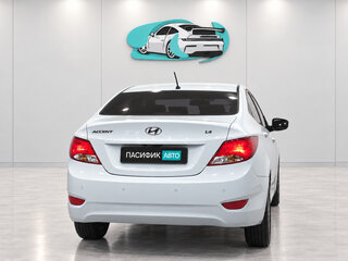 2019 Hyundai Accent IV, белый, 1100500 рублей, вид 4