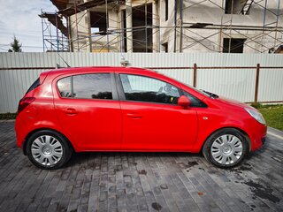 2008 Opel Corsa D, красный, 320000 рублей, вид 3