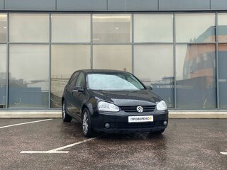 2007 Volkswagen Golf V, чёрный, 507000 рублей, вид 2