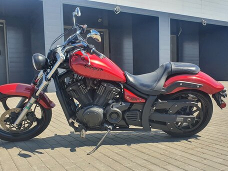 2012 Yamaha XVS1300, пурпурный, 570000 рублей, вид 3