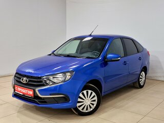 2019 Lada (ВАЗ) Granta I Рестайлинг, синий, 590000 рублей, вид 1