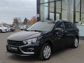 2018 Lada (ВАЗ) Vesta SW I, чёрный, 1050000 рублей, вид 1