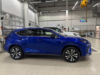 2018 Lexus NX 300h I Рестайлинг, синий, 3750000 рублей, вид 3