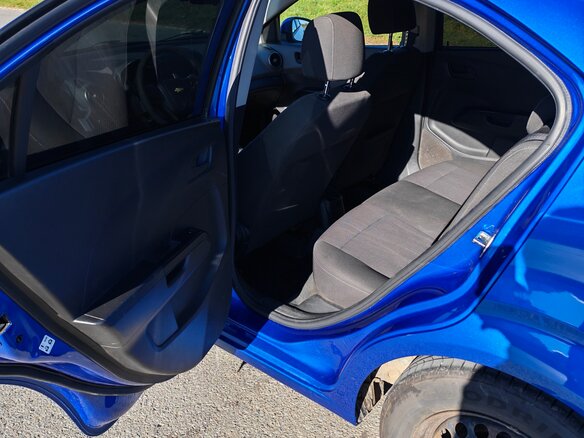 2013 Chevrolet Aveo II, синий, 750000 рублей - вид 13