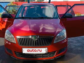 2012 Skoda Fabia II Рестайлинг, красный, 394000 рублей, вид 2