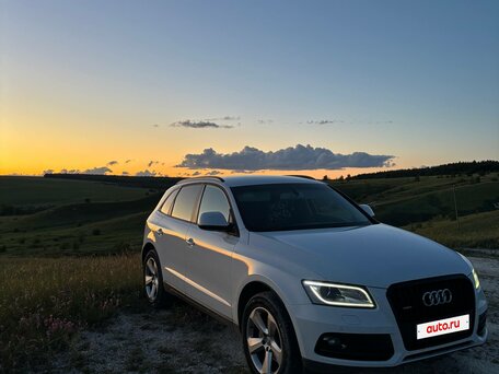 2013 Audi Q5 I (8R) Рестайлинг, белый, 2000000 рублей, вид 1