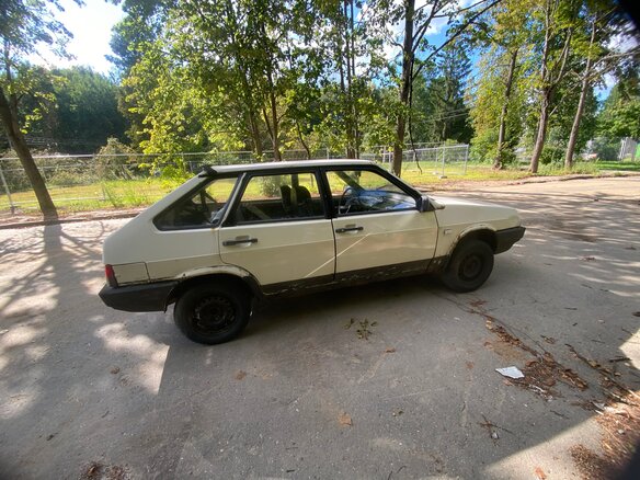 1996 Lada (ВАЗ) 2109, белый, 50000 рублей - вид 1