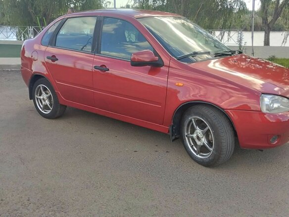 2006 Lada (ВАЗ) Kalina I, серебристый - вид 2