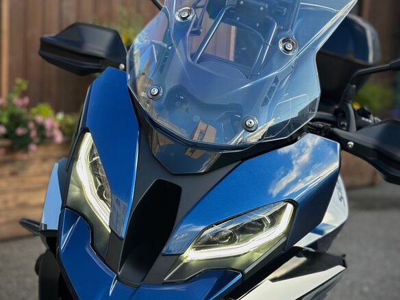 2024 BMW S 1000 XR, синий - вид 8